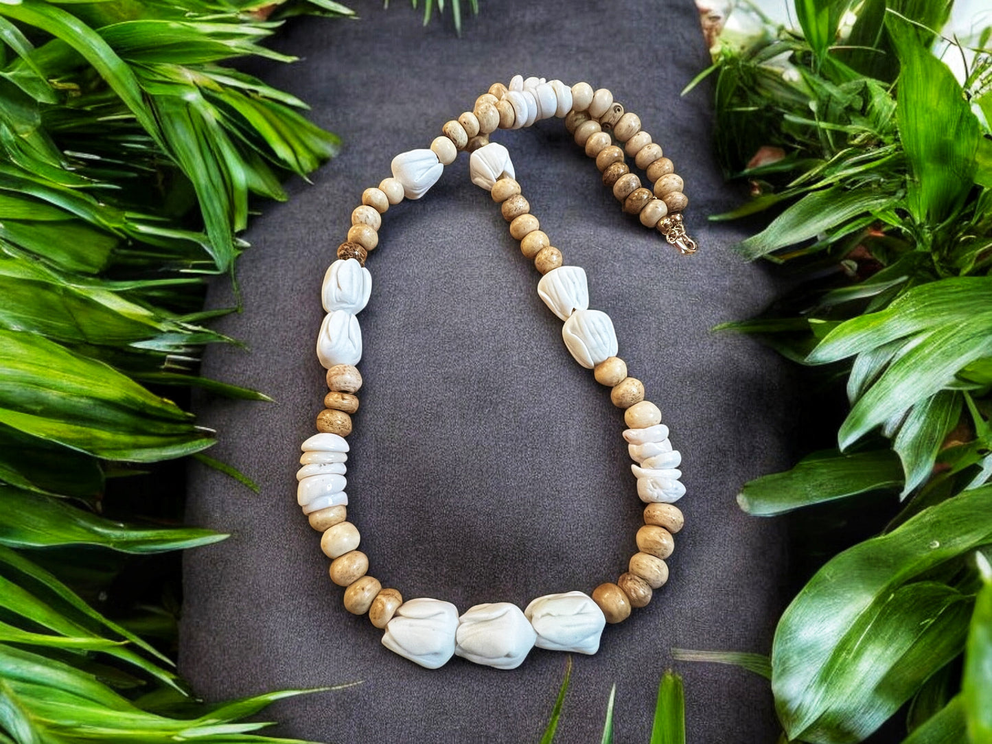 Santa Brought Surf Lei Necklace