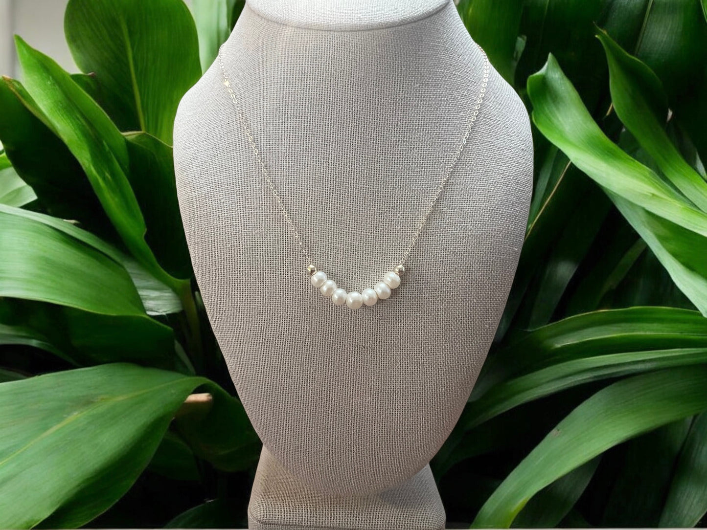 Snow Drop Chain Necklace