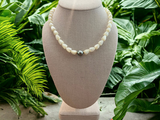 Pikake & Tahitian Necklace