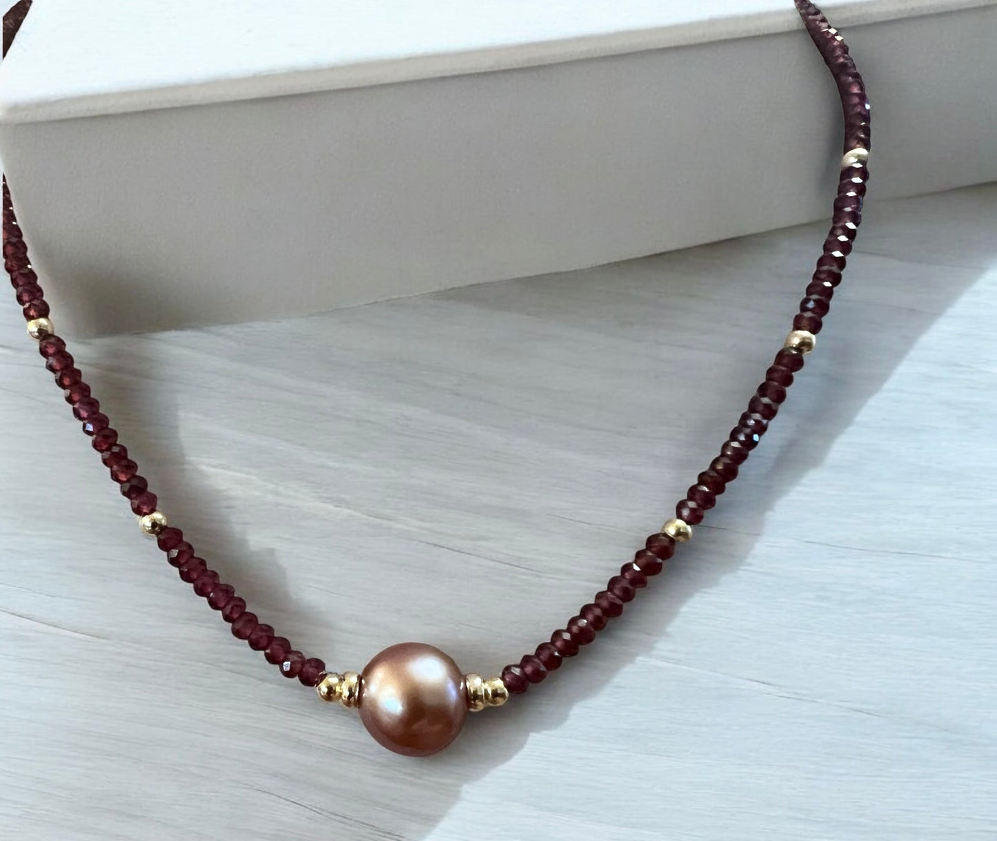 Garnet Princess Necklace