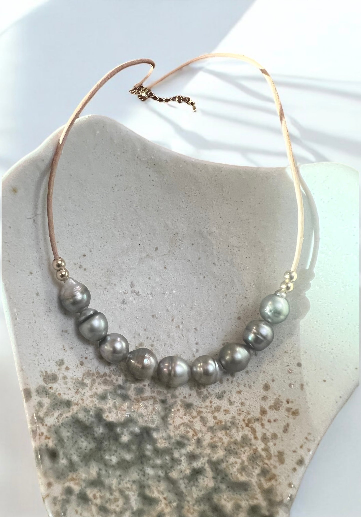 Naked Pastel Tahitian Necklace