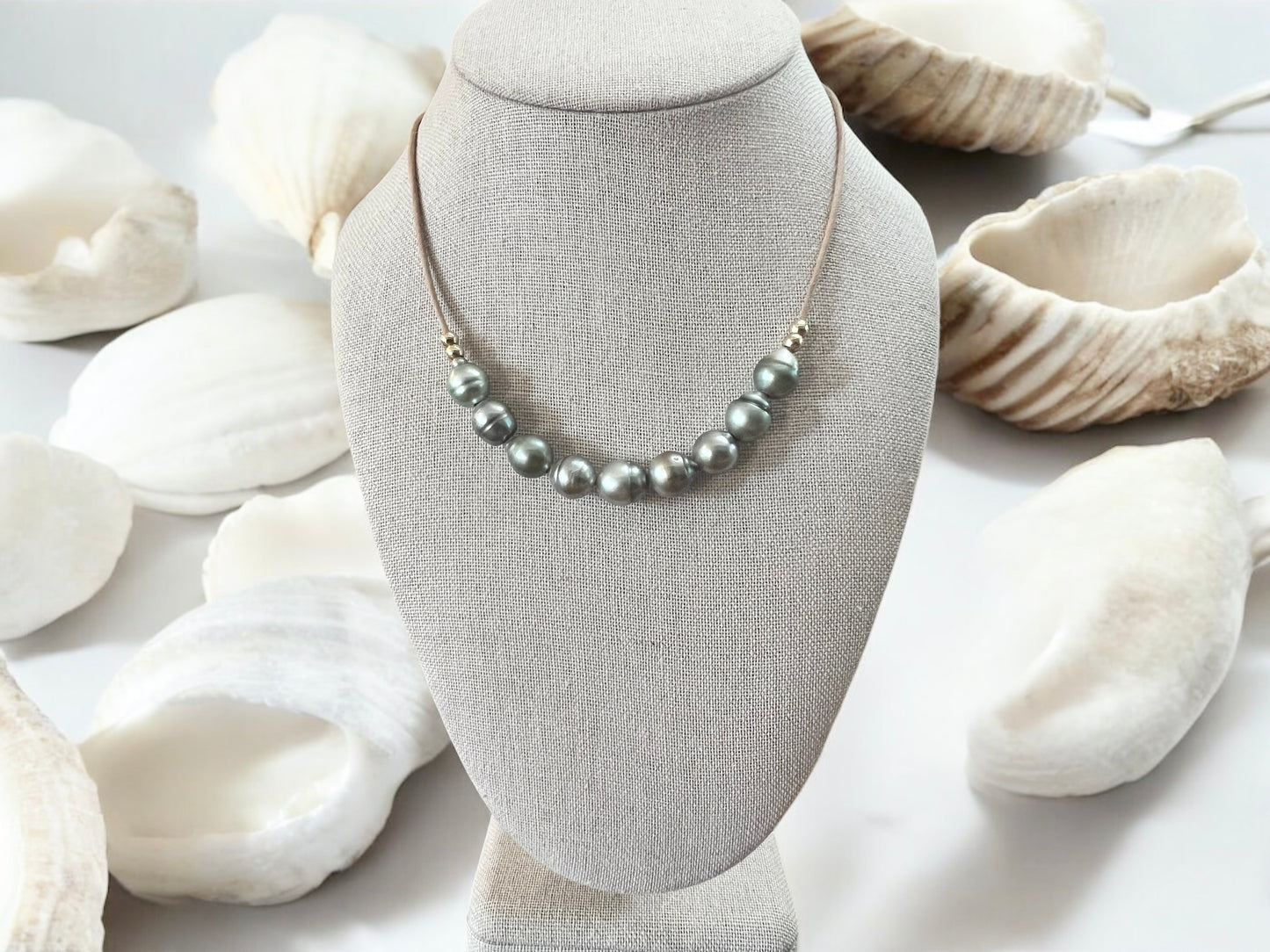 Naked Pastel Tahitian Necklace