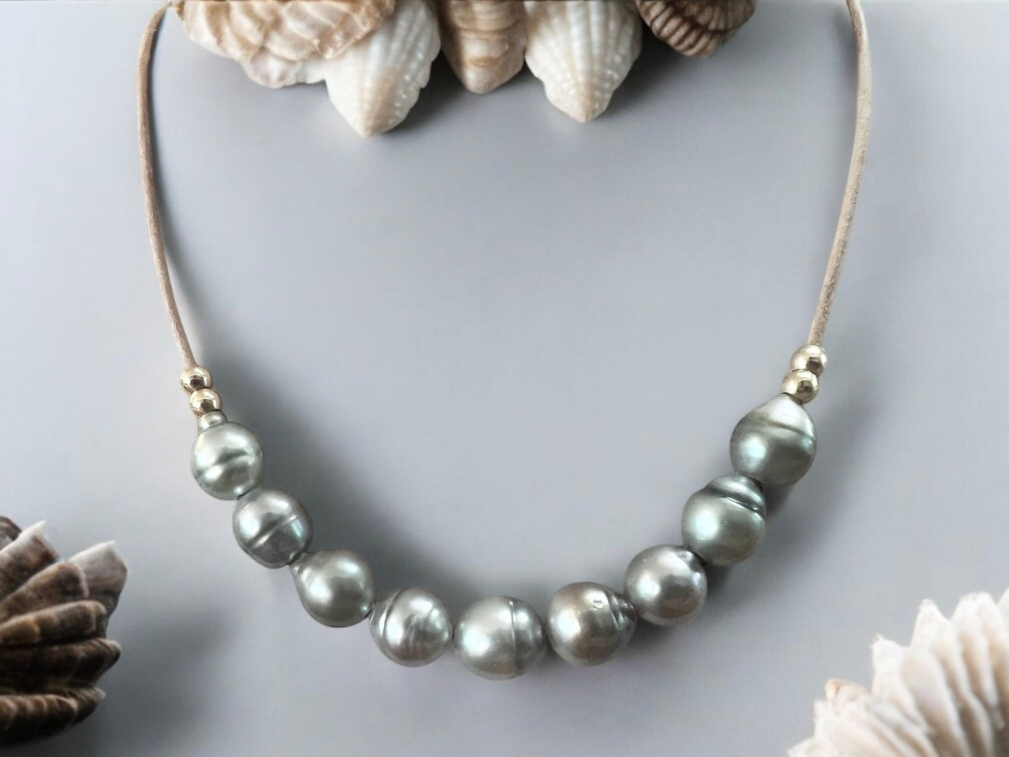 Naked Pastel Tahitian Necklace