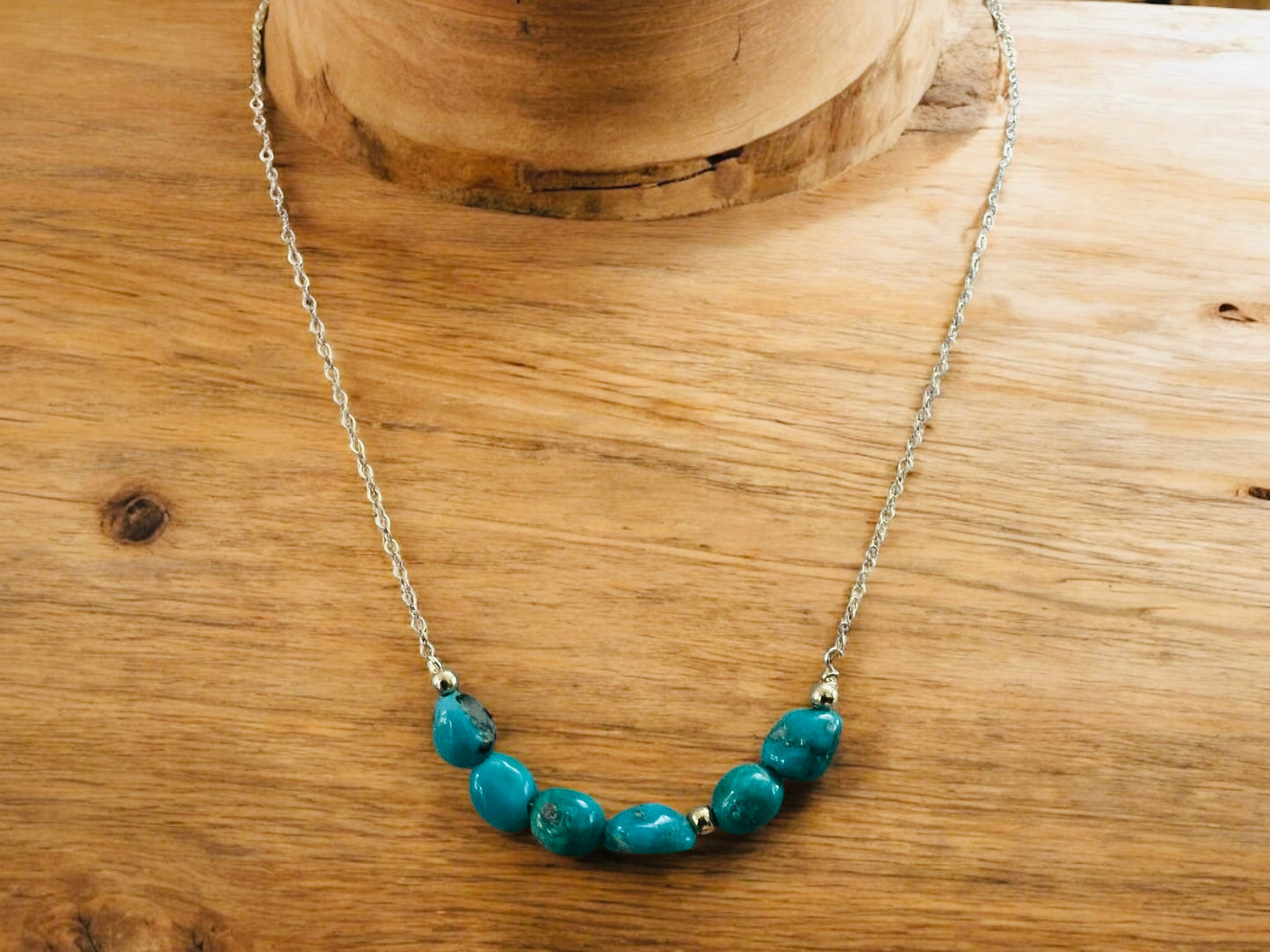 Campitos Turquoise Chain Necklace
