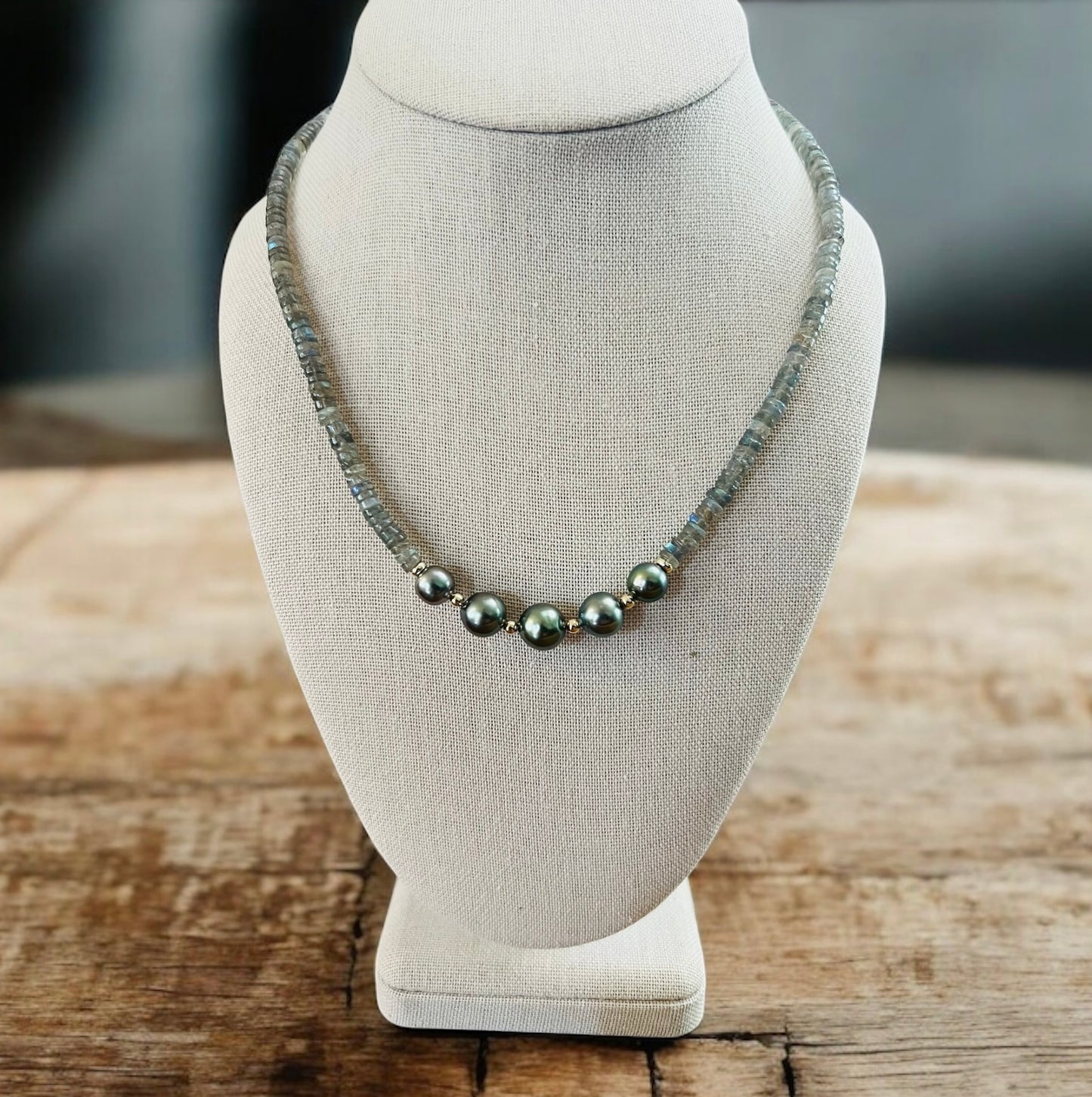 Labradorite Goddess Necklace
