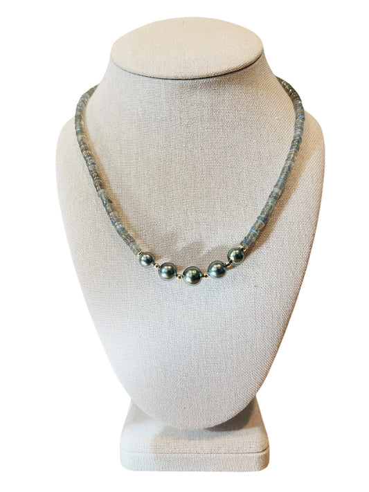 Labradorite Goddess Necklace
