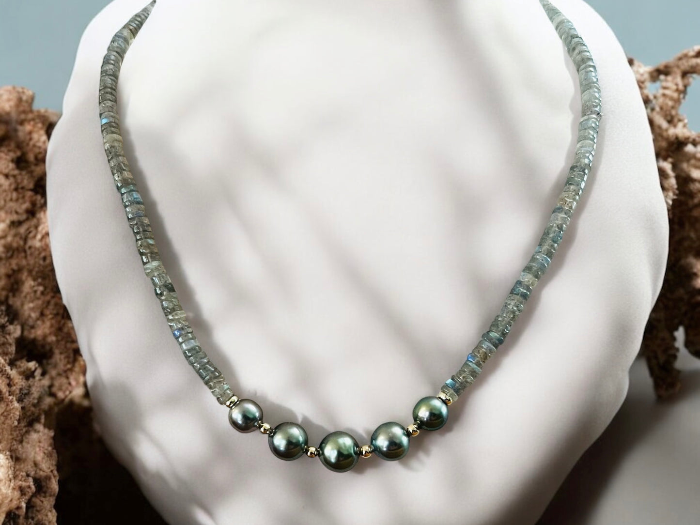 Labradorite Goddess Necklace
