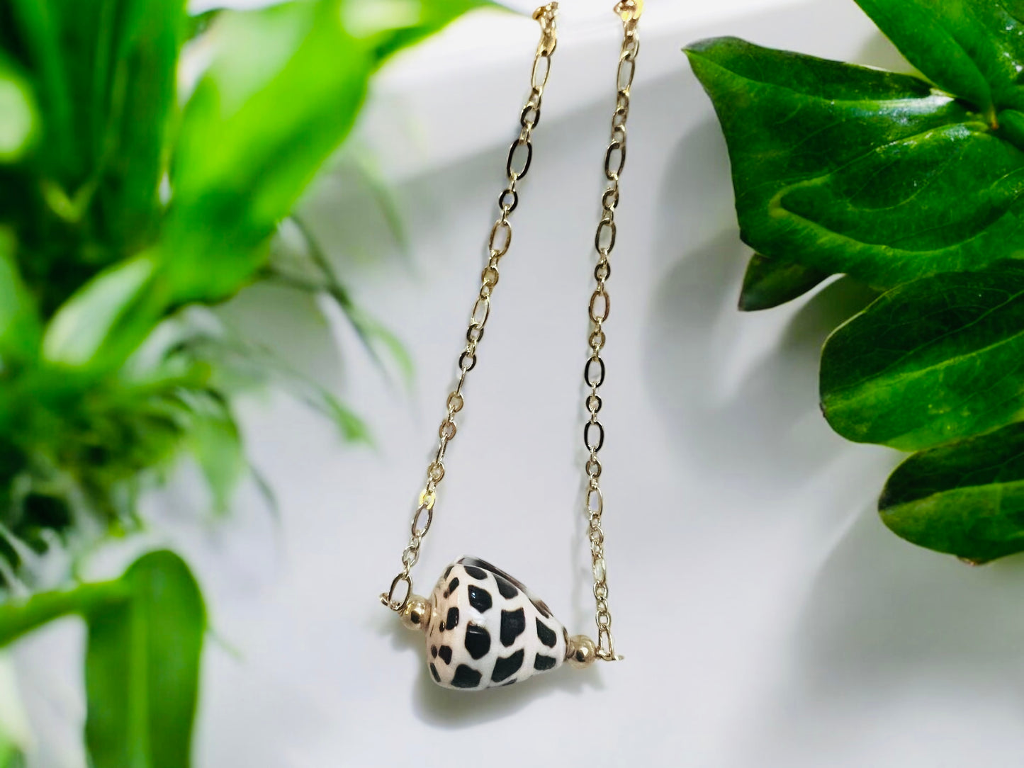 Hebrew Shell Choker Necklace