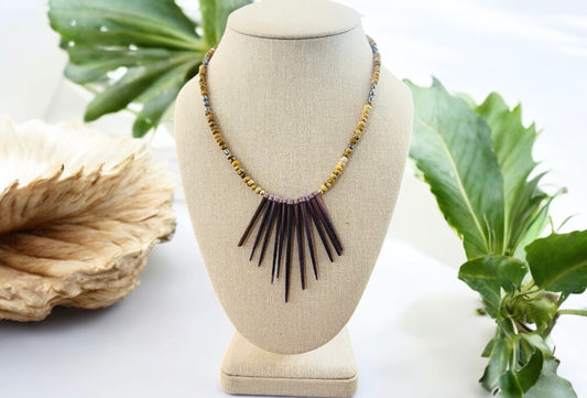 Purple Wana Necklace