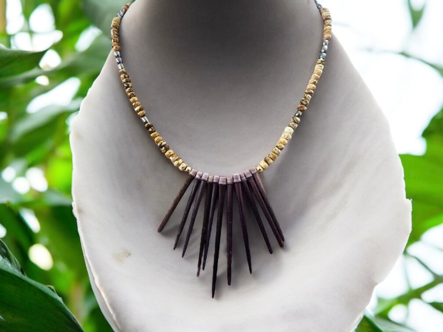 Purple Wana Necklace
