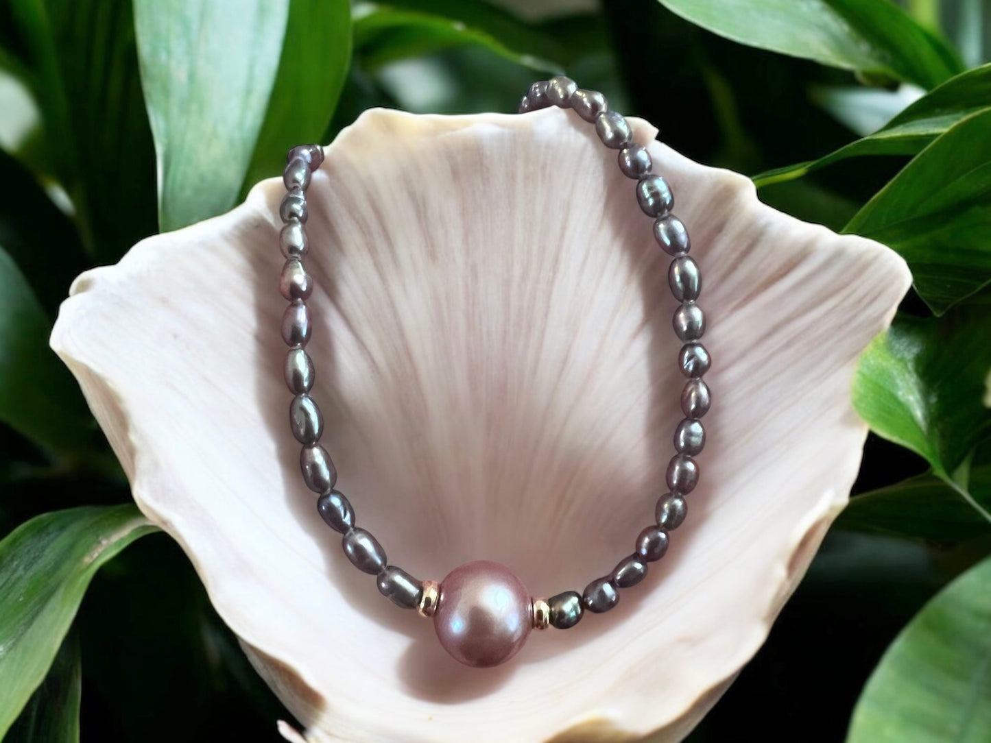 Edison & Freshwater Choker Necklace