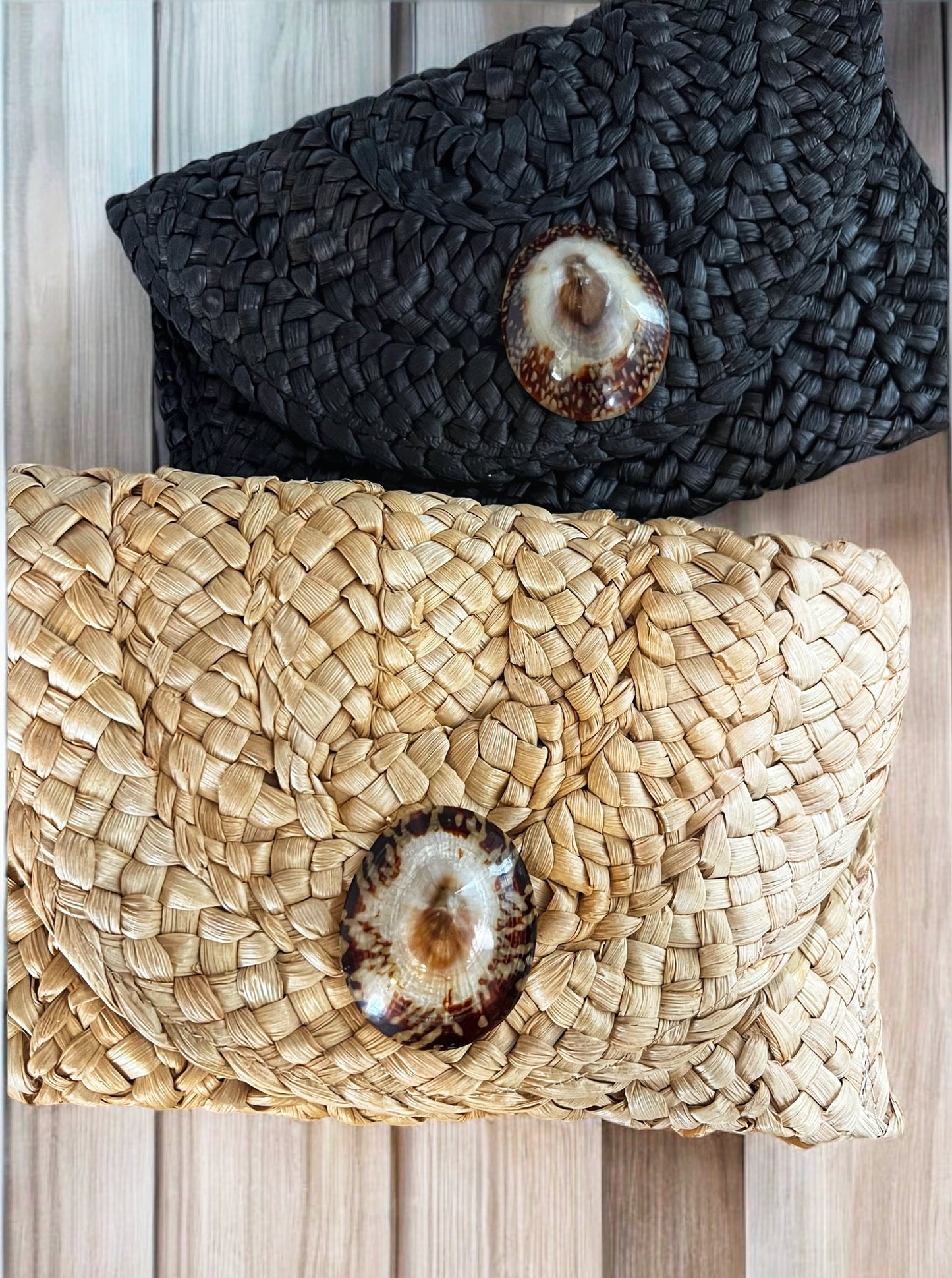 Boho ‘Opihi Clutch - Natural
