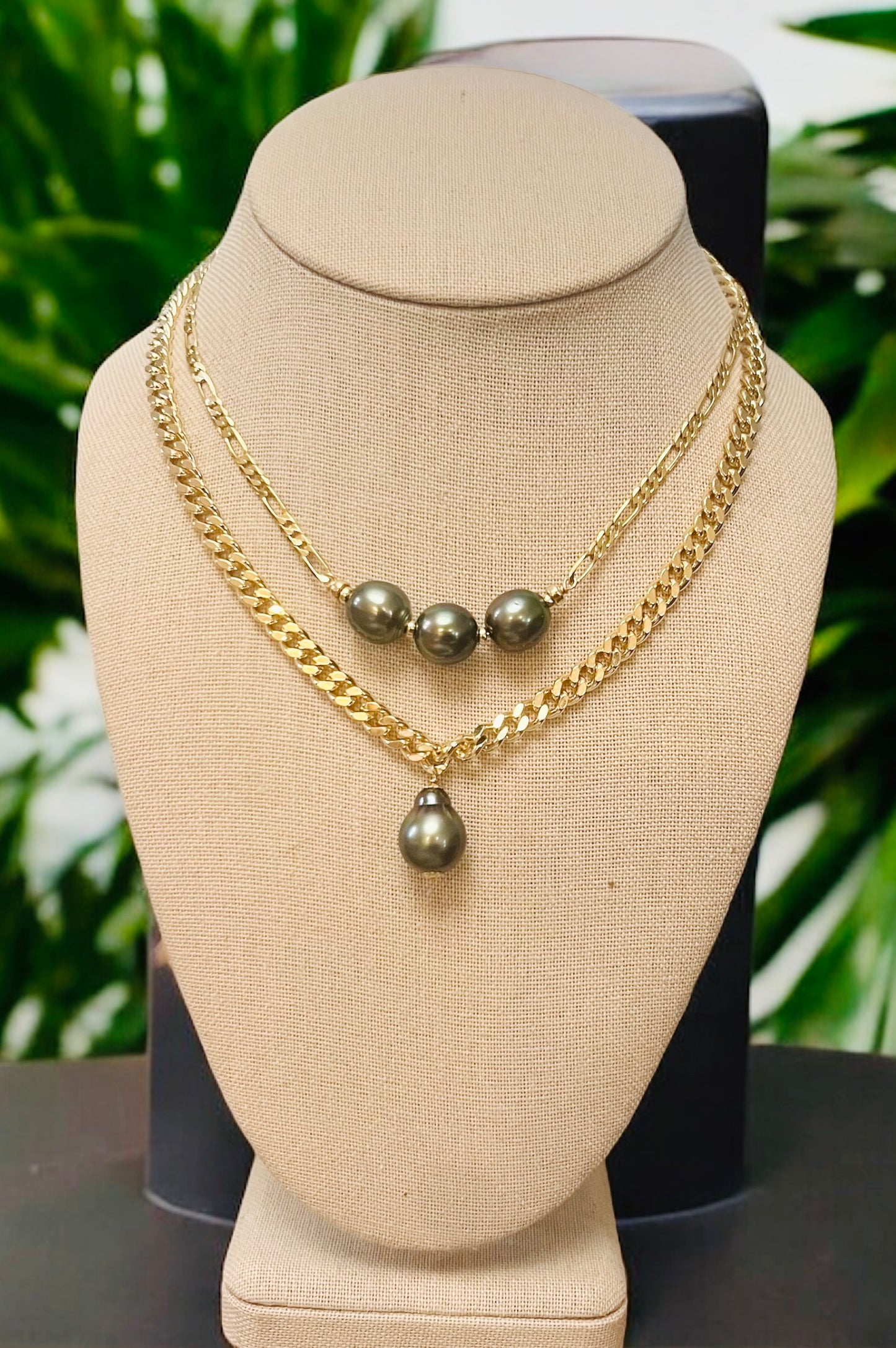 Tropical Gangster Chain Necklace
