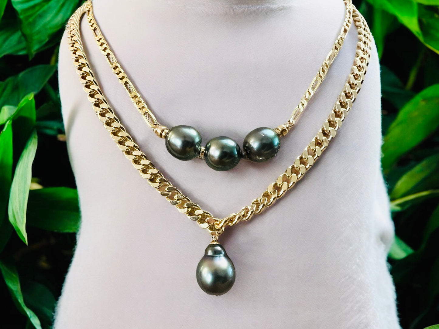 Tropical Gangster Chain Necklace