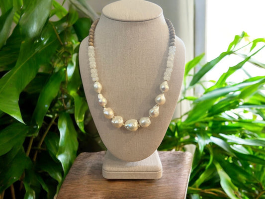 Fireball Moonstone Necklace