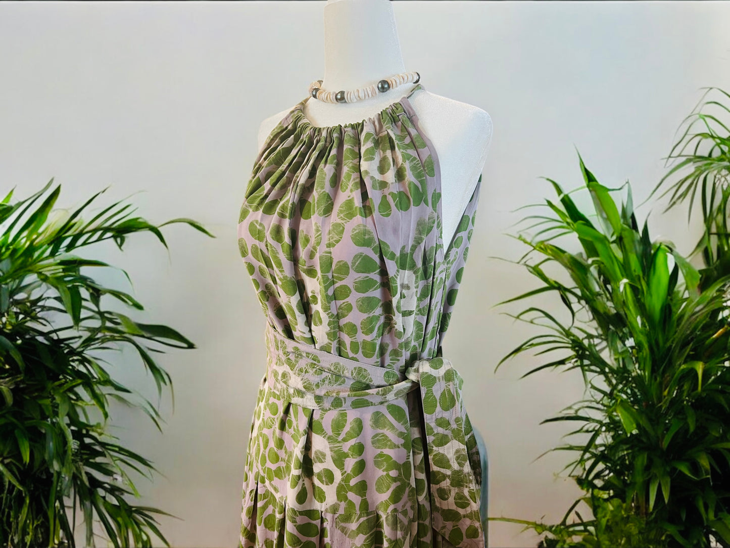 Tiered Sash Maxi Dress