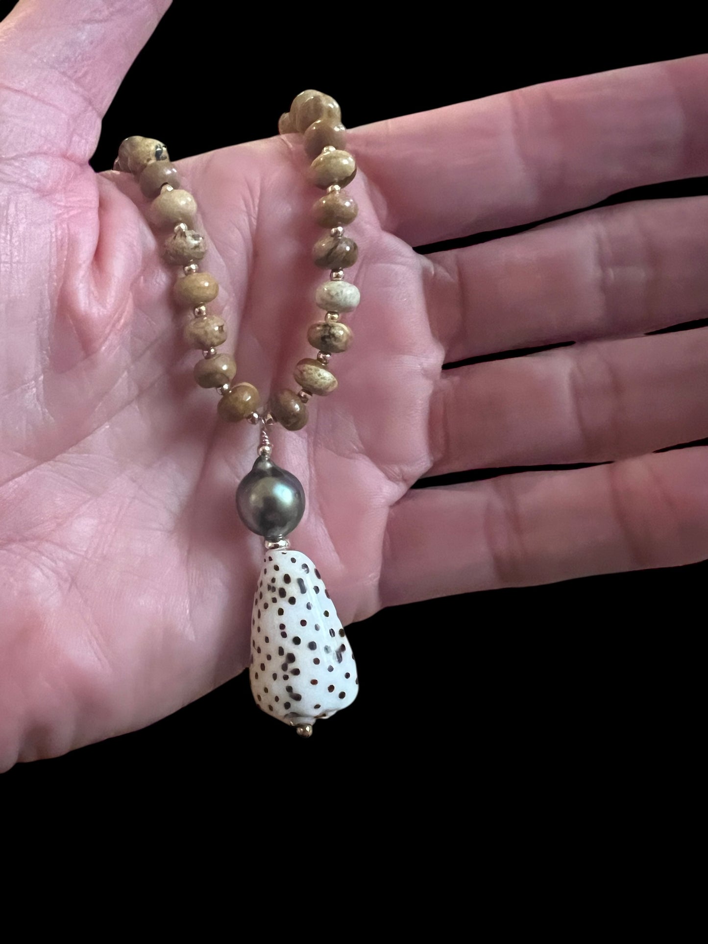 Autumn Mermaid Mala Necklace