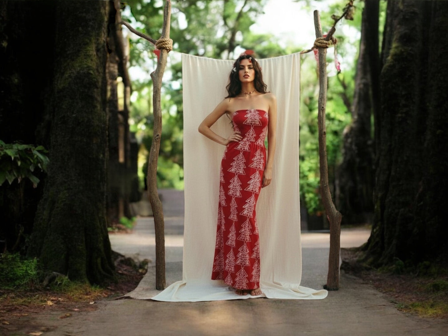 Tube Top Maxi Dress